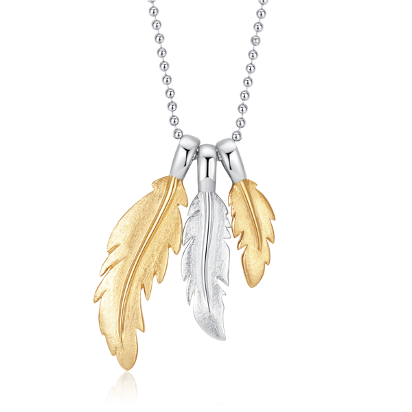 Sølv collier rhodineret, från Støvring Design