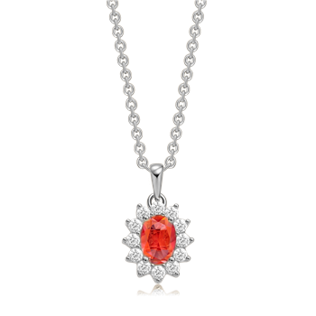 Sølv halskæde, från Støvring Design