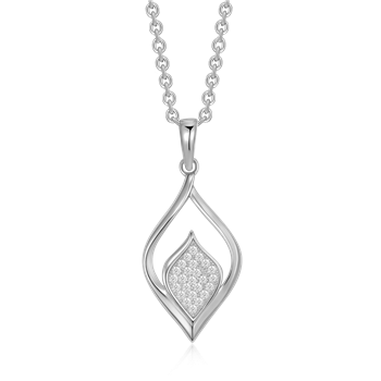 Sølv halskæde, från Støvring Design