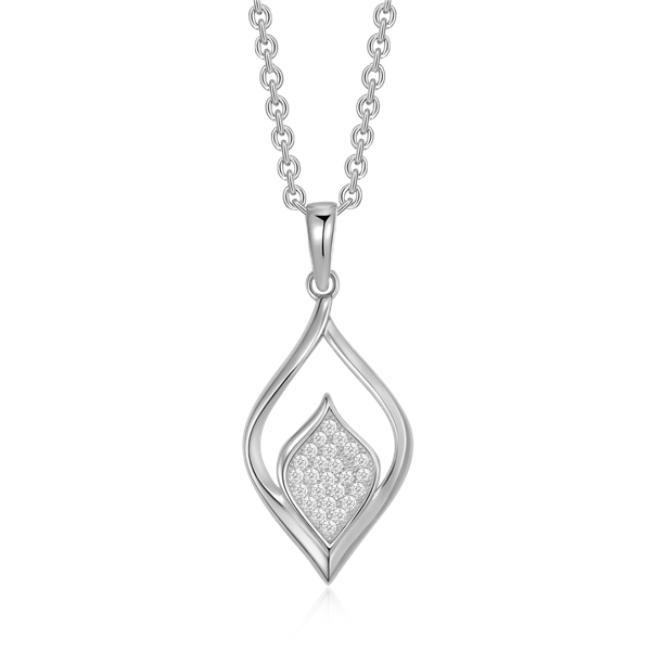 Sølv halskæde, från Støvring Design