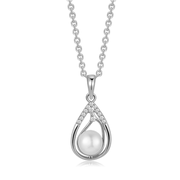 Sølv halskæde, från Støvring Design