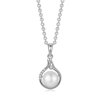 Sølv halskæde, från Støvring Design