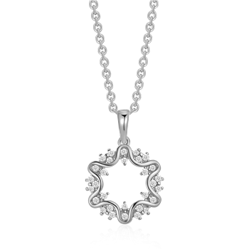 Sølv halskæde, från Støvring Design