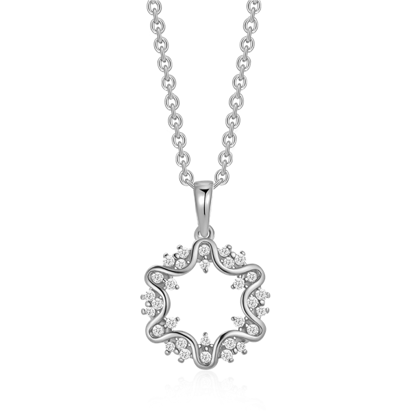 Sølv halskæde, från Støvring Design