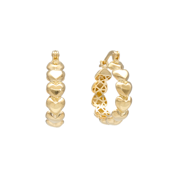 Øreringe hjerte creol , från Aagaard