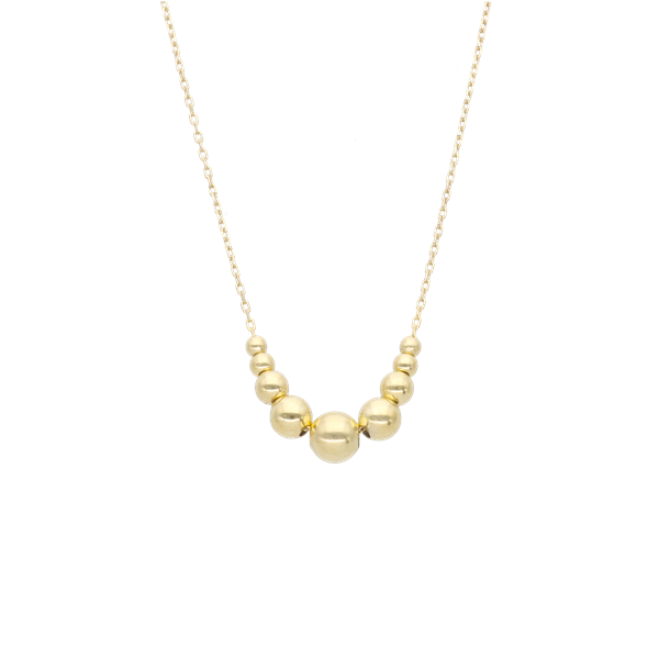 Halskæde 8K Globes, från Aagaard