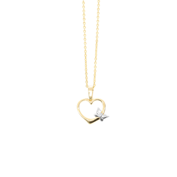 halskæde hjerte , från Aagaard