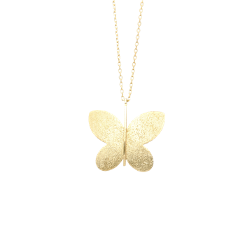 halskæde sommerfugl, från Aagaard