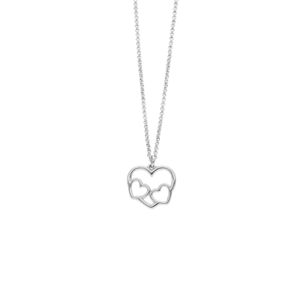 halskæde hjerter, från Aagaard