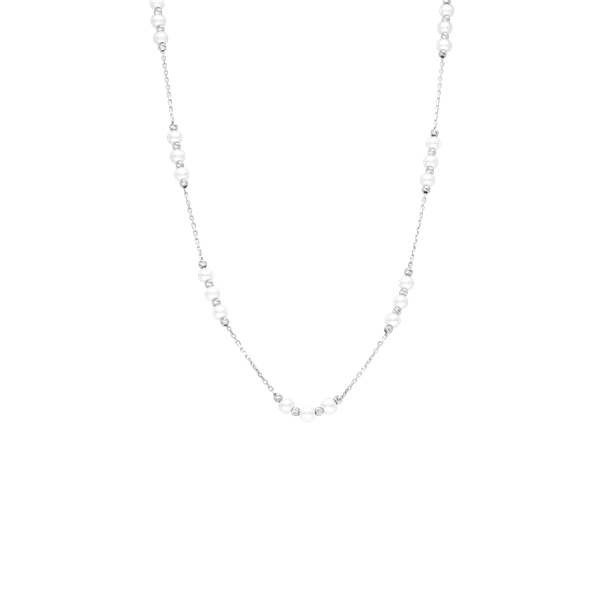 halskæde med kugler og perler , från Aagaard