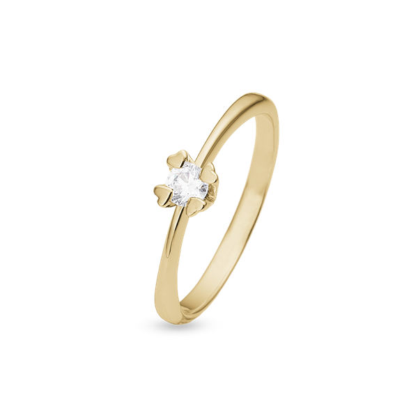 MARY Ring 14K LG DIAM 0,25CT W/VS, från Aagaard