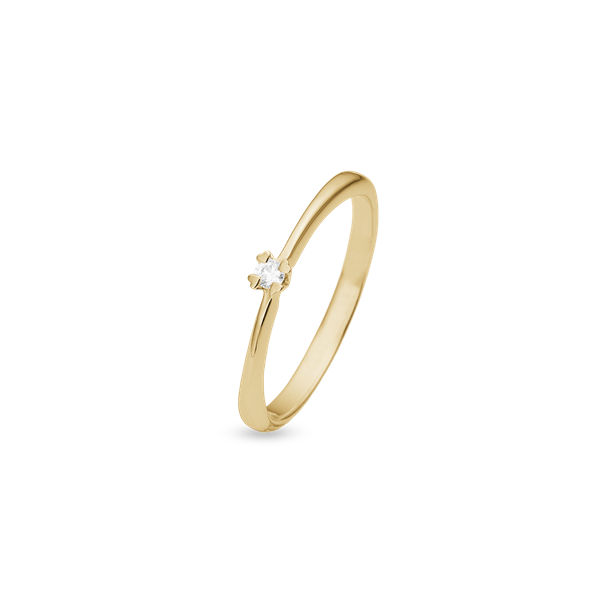 MARY Ring 8K LG DIAM 0,03CT W/VS, från Aagaard