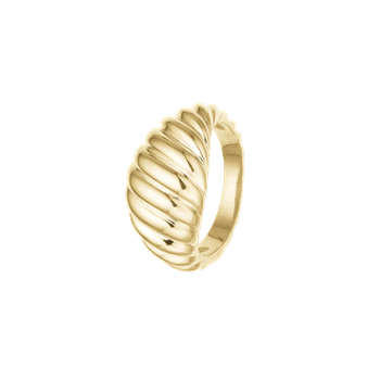 Ring, Bølger, forg sølv, från Aagaard