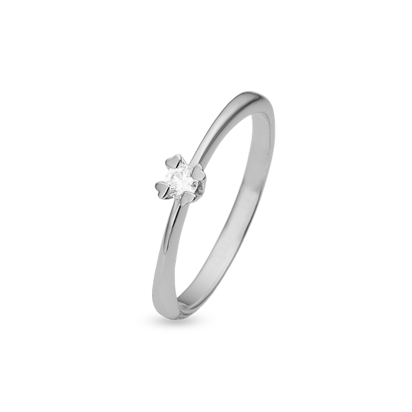 MARY Ring sølv LG DIAM 0,10CT W/VS, från Aagaard