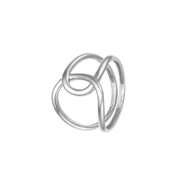 Ring, Løkke, sølv, från Aagaard