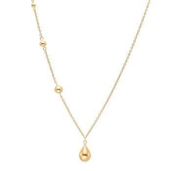 Forgyldt sølv halskæde DROPS52, från Nordahl