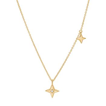 Forgyldt sølv halskæde STARA52, från Nordahl