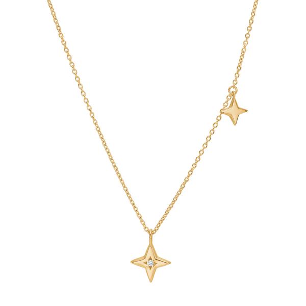 Forgyldt sølv halskæde STARA52, från Nordahl