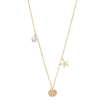 Forgyldt sølv halskæde SELINANOR, från Joanli Nor