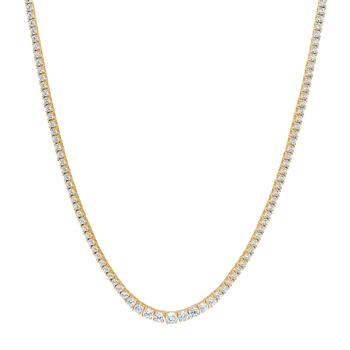 Forgyldt sølv halskæde RIKKENOR, från Joanli Nor