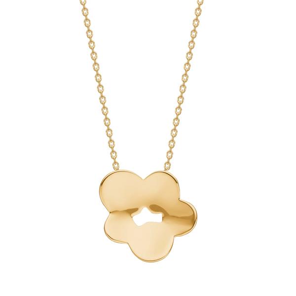 Forgyldt sølv halskæde BLOOM52, från Nordahl