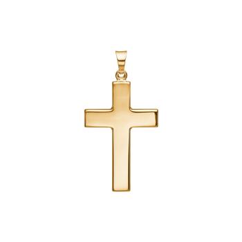 14kt. guld kors 24x16, från Siersbøl