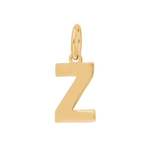 Forg. sølvvedhæng bogstav - Z, från Siersbøl