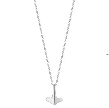 SON kæde stål med Thors hammer 50+5cm, från Son of Noa