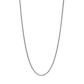 SON kæde stål, rund venezia 45+5cm, från Son of Noa