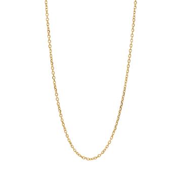 SON kæde stål IP gold, anker facet  45+5cm, från Son of Noa