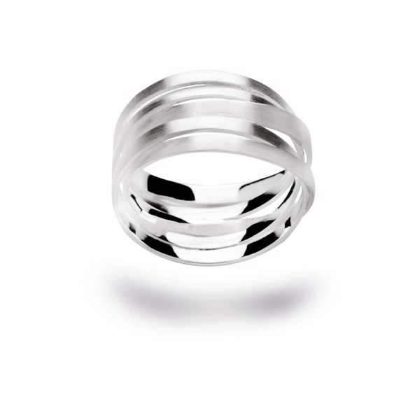 925/- Ring, mat rho., från Bastian Inverun