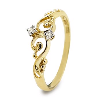 Diamond ring, from Bee