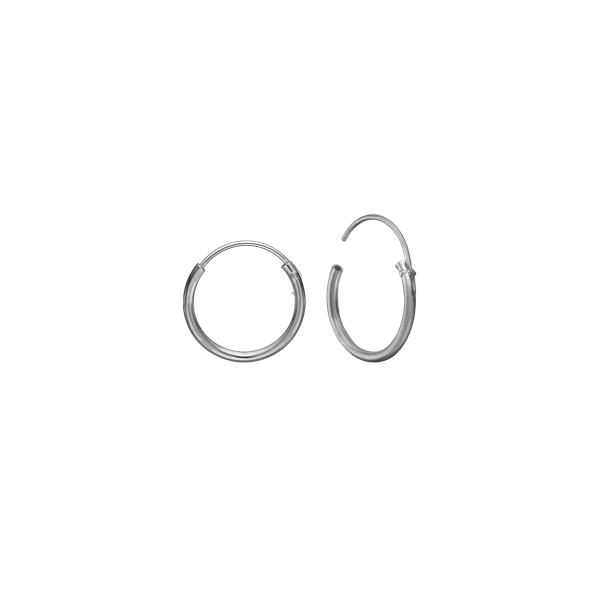 PLA. SØLV CREOL 10,5 MM, TRÅD 1,2MM M/VI, från Aagaard