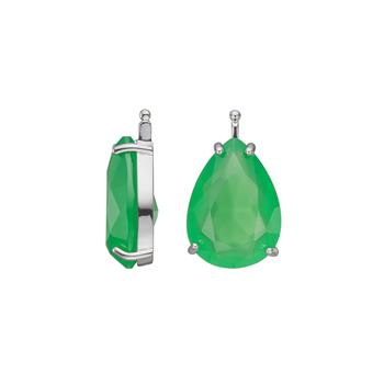 Glas facet m/rh sølv, från Heinzendorff