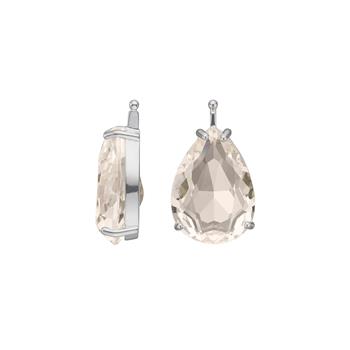 Glas facet m/rh sølv, från Heinzendorff