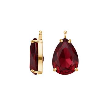 Glas facet m/fg sølv, från Heinzendorff