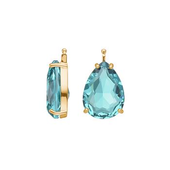 Glas facet m/fg sølv, från Heinzendorff