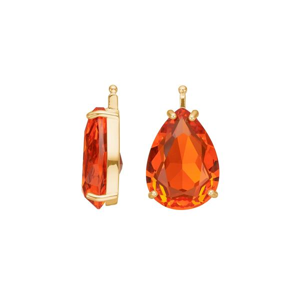 Glas facet m/fg sølv, från Heinzendorff