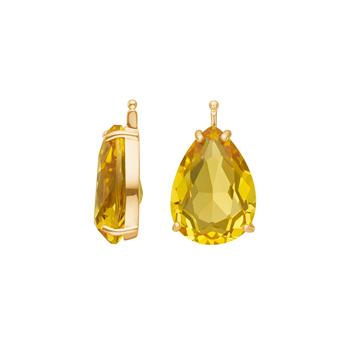 Glas facet m/fg sølv, från Heinzendorff