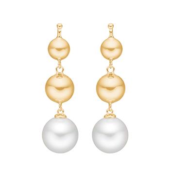 Forg. sølv system-vedhæng m. perle, från Heinzendorff