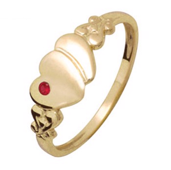 Gold children jewelery, from Bee