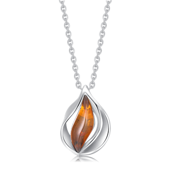 Sølv halskæde, från Støvring Design