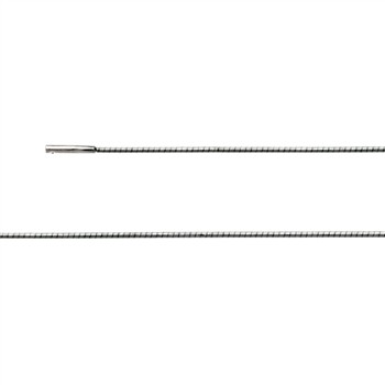 925/- Omega kæde Tonda bajonetlås 1,2 mm 45cm, från Bastian Inverun