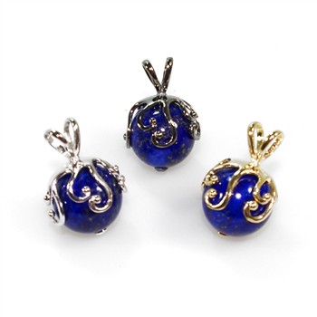 Lapis vedhæng i Sterlingsølv Blank, från San - Links of Joy