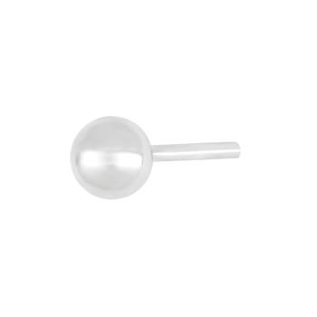 SON rhod. sølvørestik kugle 4mm 1 stk., från Son of Noa