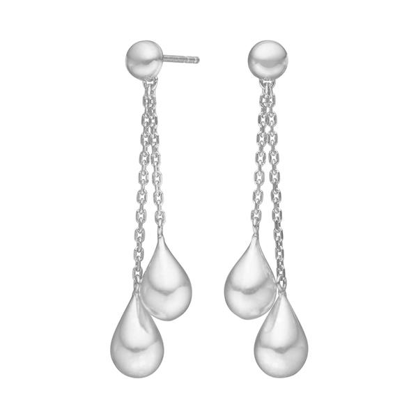 Rhd. sølv ørehængere DROPS52, från Nordahl
