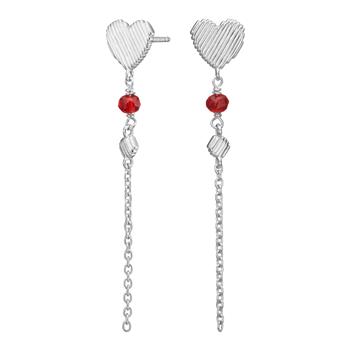 Rhd. sølv ørehængere hjerte BRODERIE52, från Nordahl