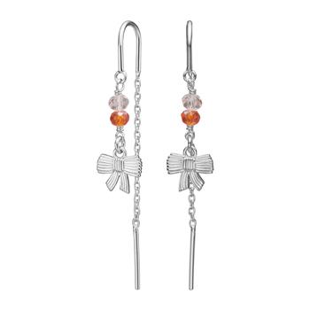 Rhd. sølv ørehængere sløjfe BRODERIE52, från Nordahl