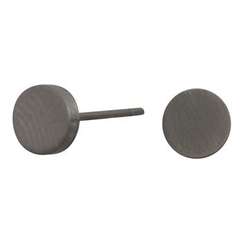 Titanium ørestikker rund matt, från Siersbøl