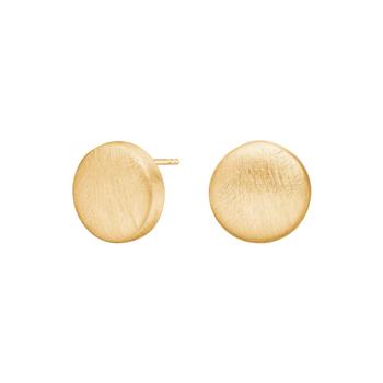 Forg. sølv mat system-ørestikker Ann 14x14mm, från Heinzendorff